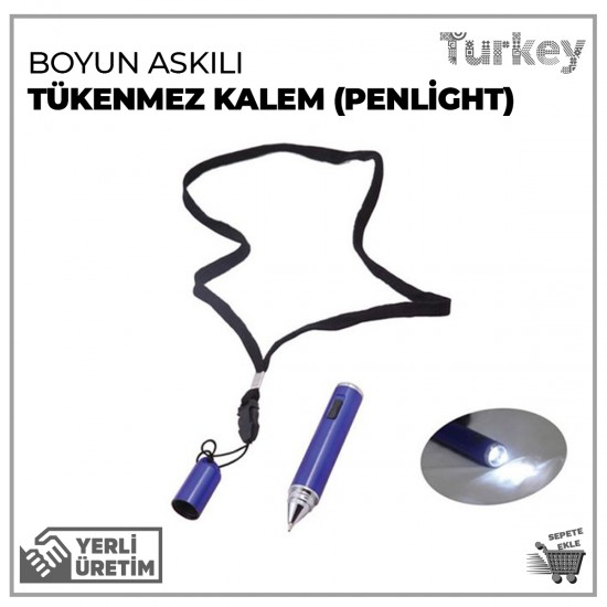 Boyun Askılı Tükenmez Kalem